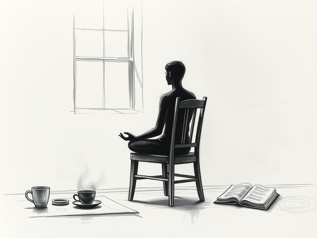 being content with present moment